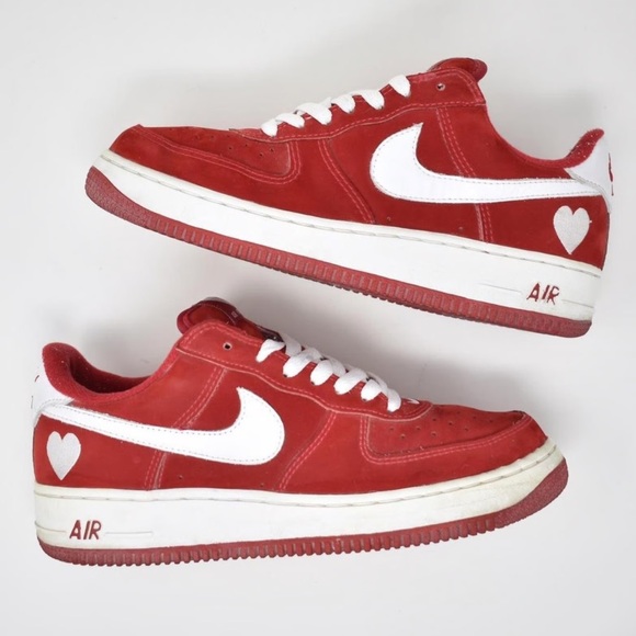 Nike Air Force Shoes - Woman’s Nike Air Force 1 low rare Valentine’s Day 2003 sneakers